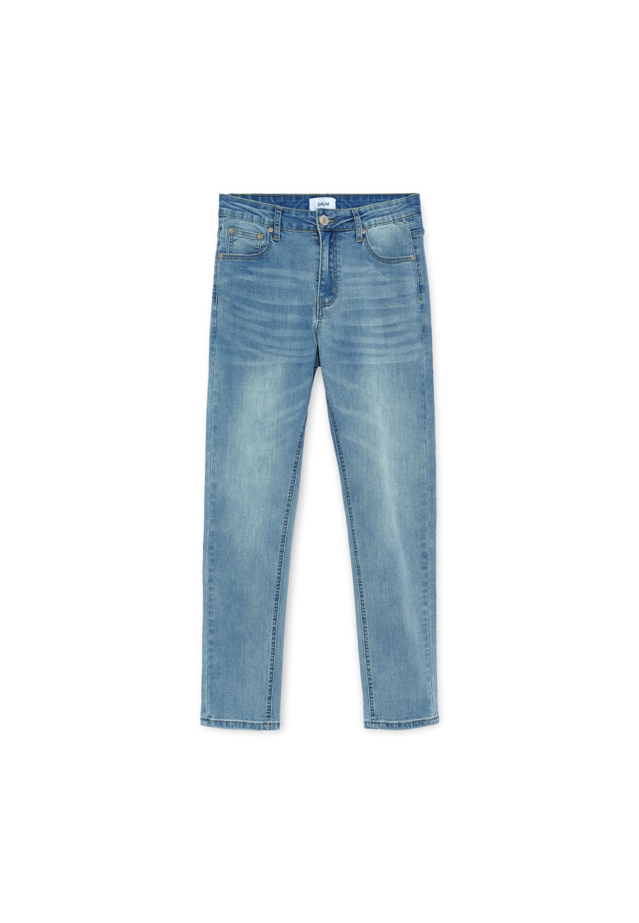 Classic Washed Slim fit Jeans- Blue